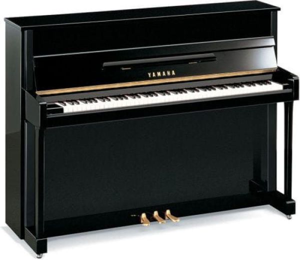 B SERIES CM113 POLISHED EBONY UPRIGHT PIANO