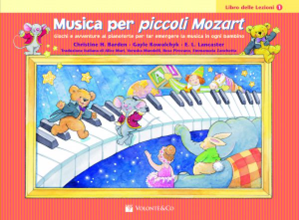 AV.MUSICA PER PICCOLI MOZART LIBRO DELLE LEZIONI 1